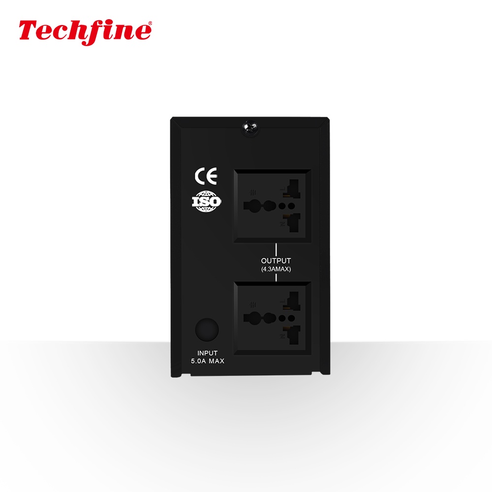 Techfine Offline UPS 650VA-2000VA Uninterruptable Power Supply Fast ...