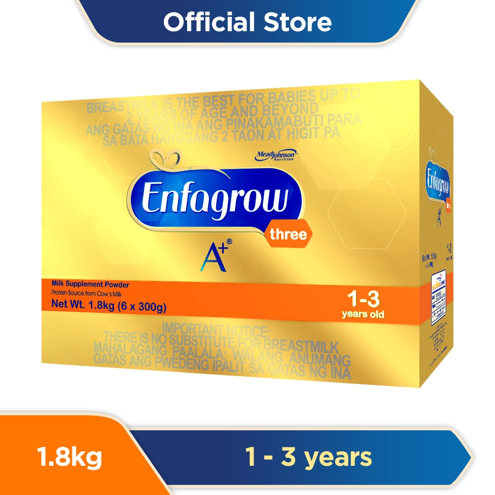 Enfagrow milk for store 1 year old