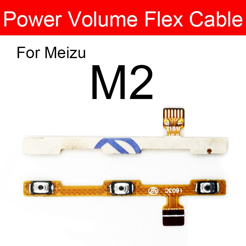 Flat Flex Tasto Home Bianco Per Meizu M3 Note (M681H) – Ricambio Originale