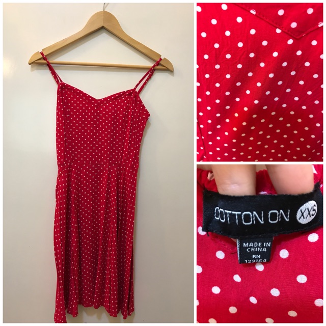 Cotton on hotsell red dress