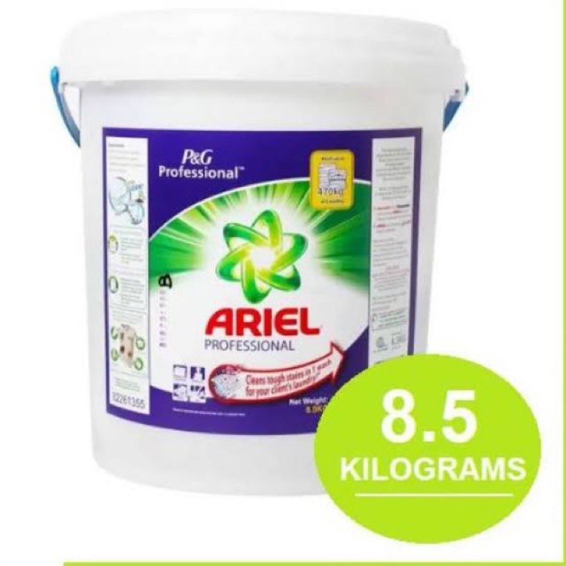 Ariel Detergent Powder Complete Bucket 8.5kgs Shopee Philippines