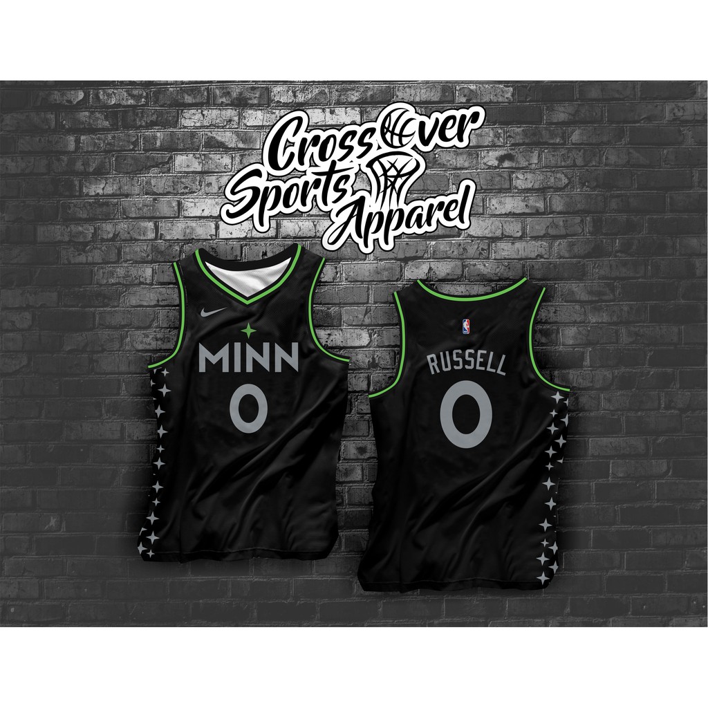 Timberwolves 2024 russell jersey