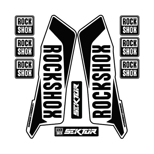 Rockshox deals sektor decals