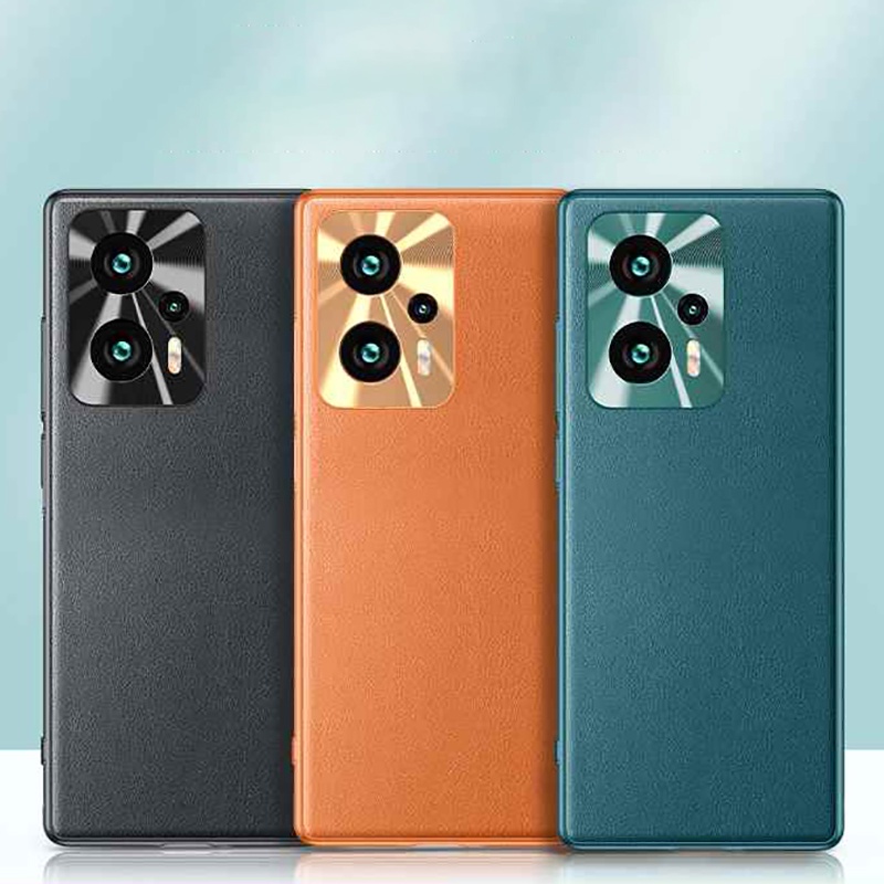 Xiaomi Poco X4 GT X3 NFC X3 Pro PU Leather Case Casing Metal Camera  Lens Cover Hard PC Case Protective All-inclusive Phone Cover