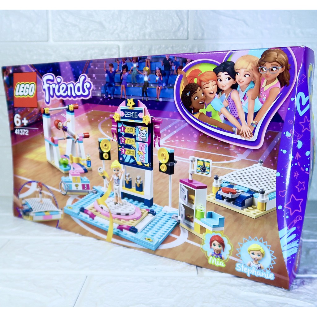 Lego friends stephanie's discount gymnastics show 41372