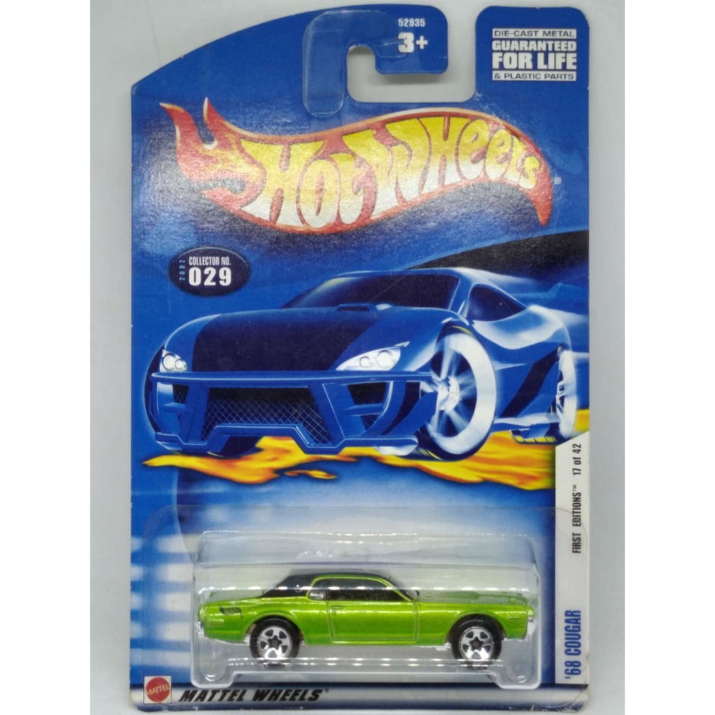 Hot Wheels - '68 Cougar (1968 Mercury Cougar) | Shopee Philippines