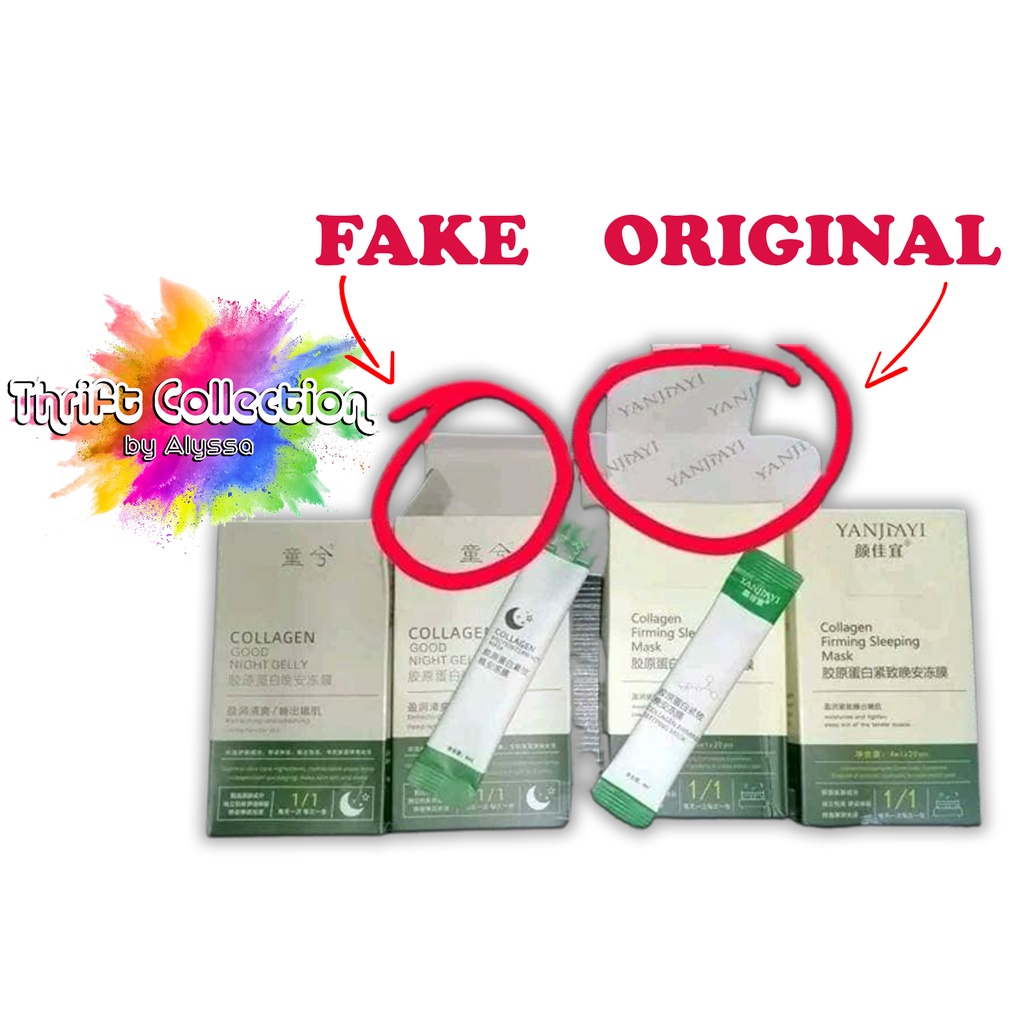 Yanjiayi Collagen Firming Sleeping Mask (1BOX20 sachet) LEGIT GET