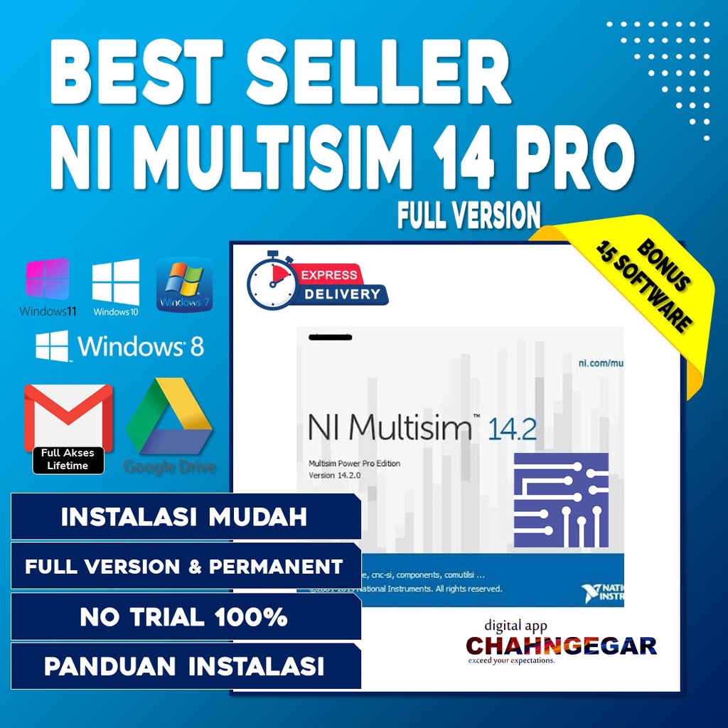 NI Circuit Design Suite 14.3 Professional Circuit Simulator license ...