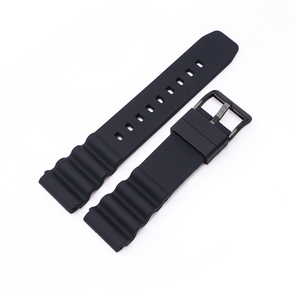 Diving Watch Strap 20mm 22mm Silicone Men Sport Waterproof Wrist Band Bracelet Accessories For 3693