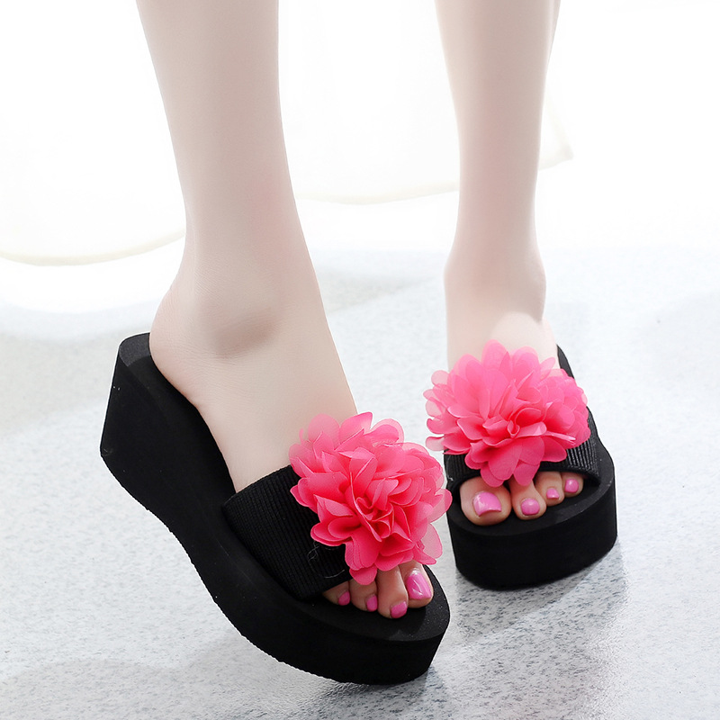 Women Shoes Ladies Fashion Foam Flower Sandals Shopee Philippines