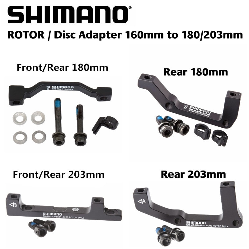 203 Adapter Shimano 180mm Rear Brake Adapter 203mm Rotor Adapter