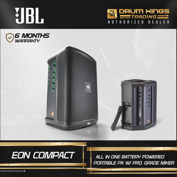 JBL EON Compact AllinOne BatteryPowered Portable PA with ProfessionalGrade Mixer Shopee