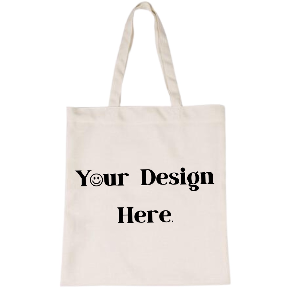CUSTOMIZED TOTE BAGS (FLAT) Shopee Philippines