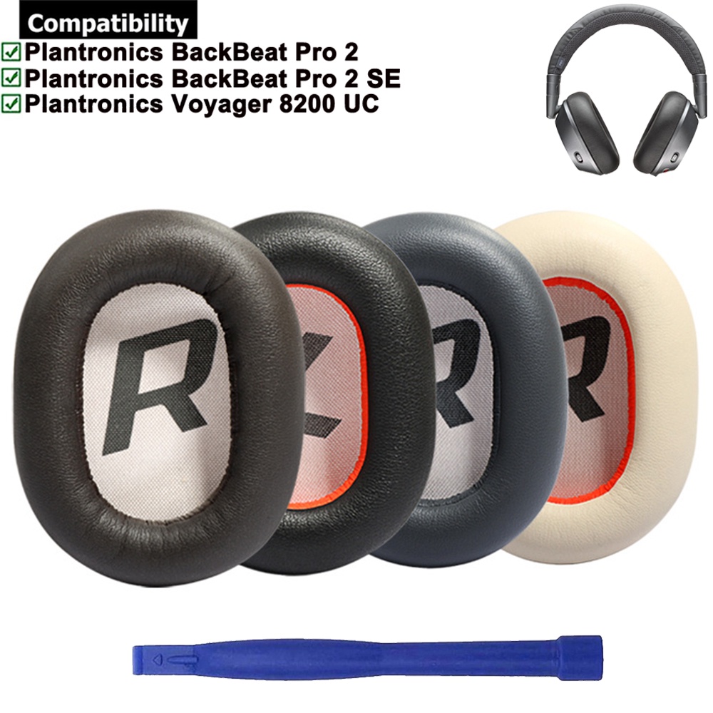 1pair Replacement Earpads Ear Pads Cushions Headband For Plantronics Backbeat Pro 2 Se Special 0104