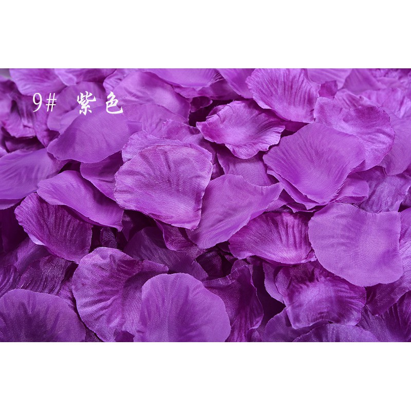 1000pcs Rose Petals Flower Girl Toss Fake Silk Petals Artificial Petals