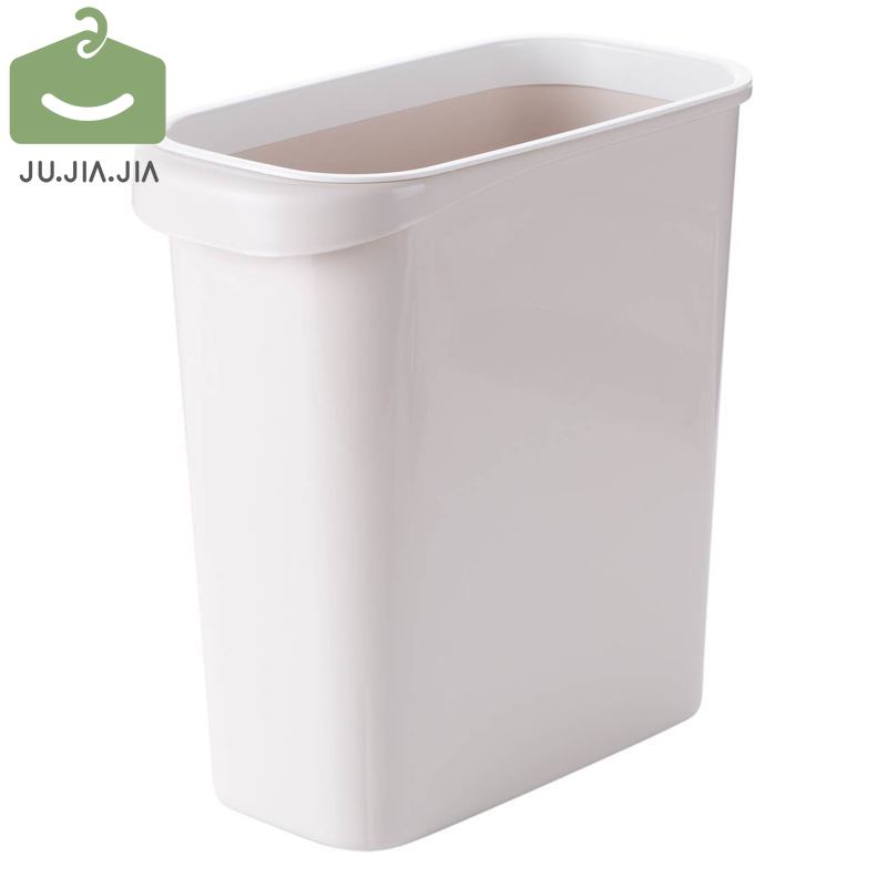 JUJIAJIA Rectangular Narrow Trash Can Kitchen Slit Garbage Bin Basket