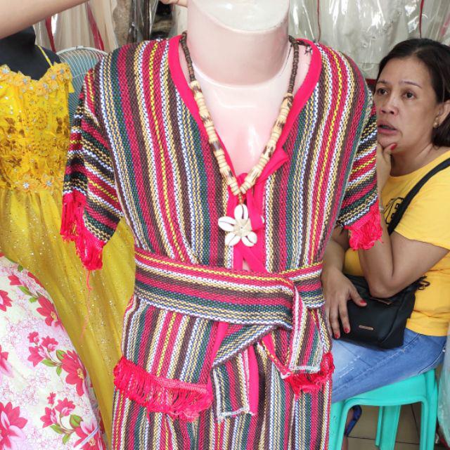 Filipino Native Costume original fabric or katutubo costume | Shopee ...