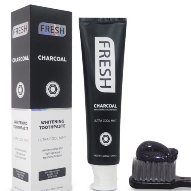 FRESH CHARCOAL WHITENING TOOTHPASTE