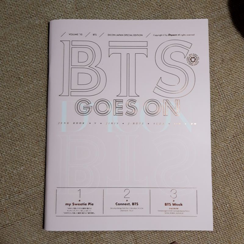 ONHAND) BTS DICON JAPAN SPECIAL EDITION TINGI | Shopee Philippines