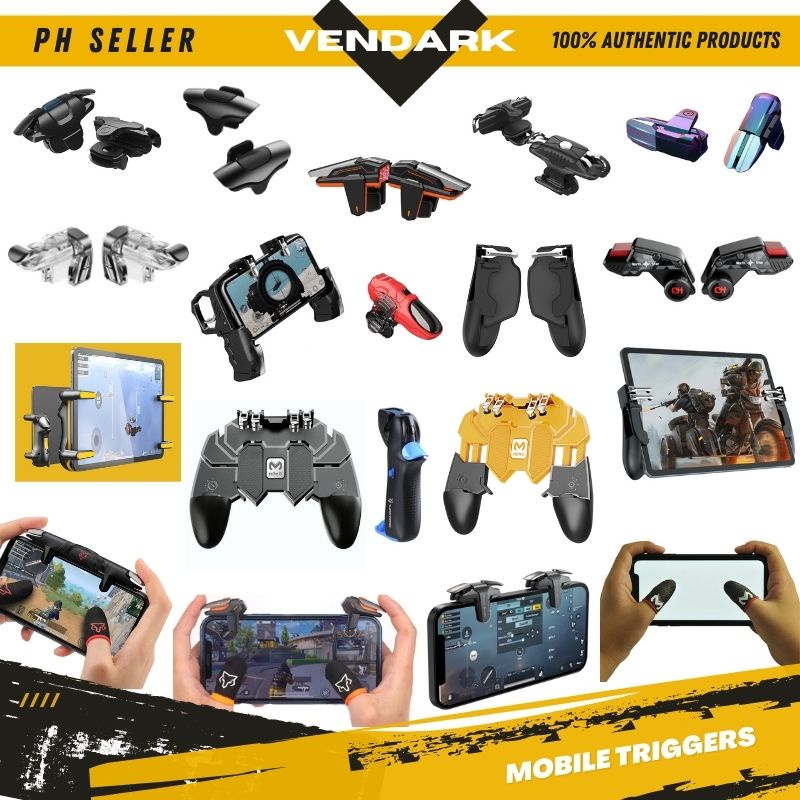 Mobile Trigger L1R1 Controller for PUBG ROS COD | Shopee Philippines