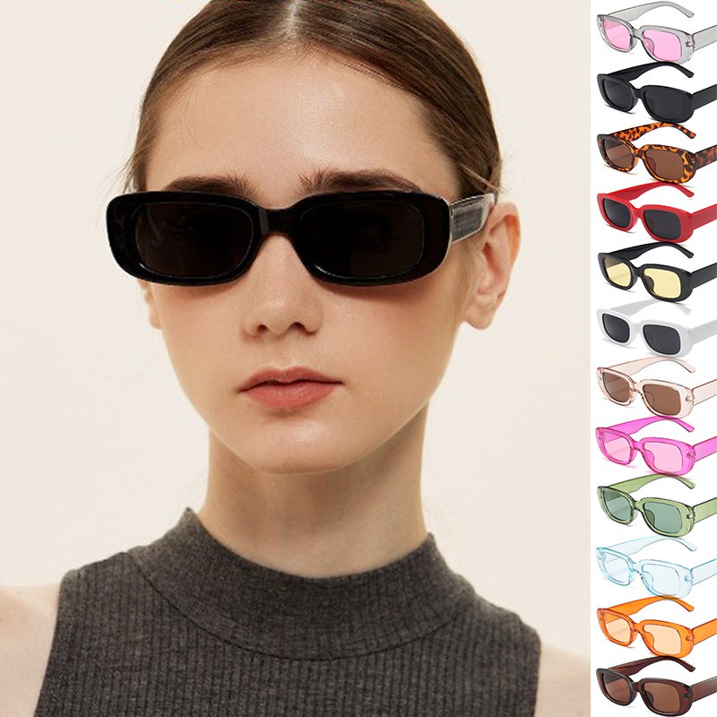 New INS New Men s Women s Blackout Sunglasses European and American Small Oval European and American Style