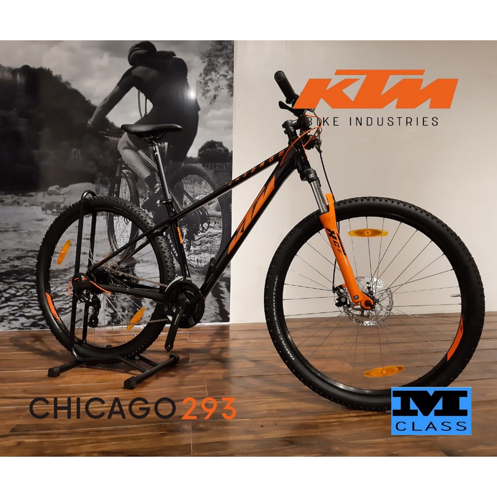 KTM MOUNTAIN BIKE 29ER CHICAGO 293 BLACK GLOSSY ORANGE