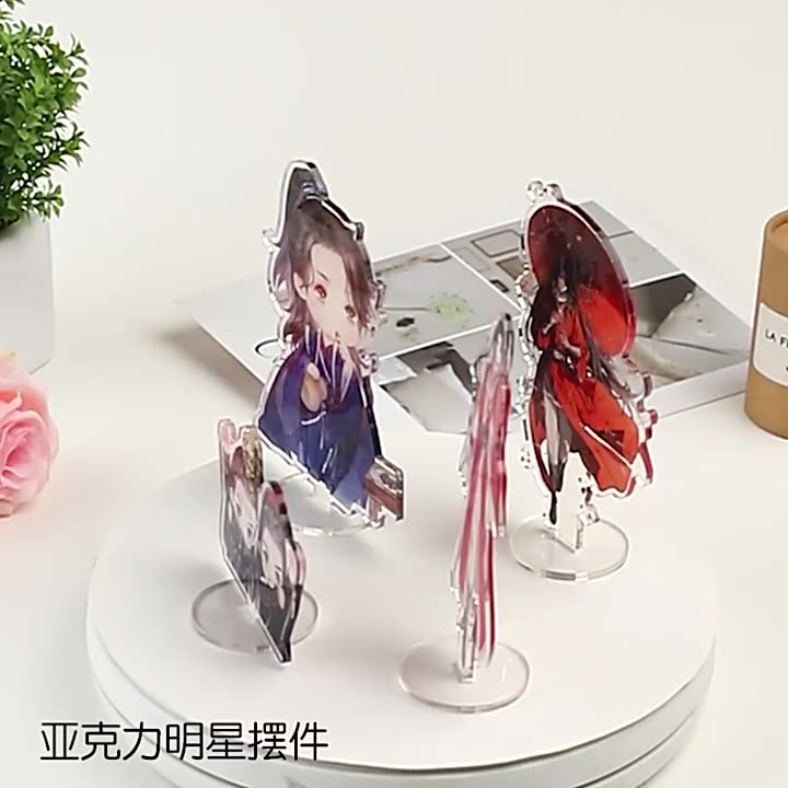 Acrylic Anime Standing Card The End Valkyrie Brunhil Grey Sol Poseidon ...
