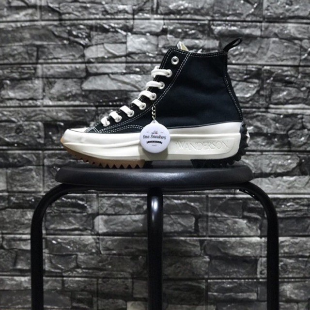 Converse jw anderson hot sale run star hike black