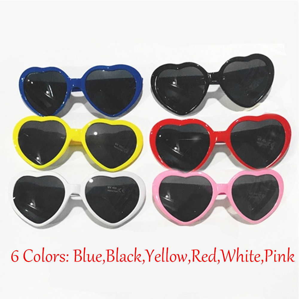 Heart light glasses clearance