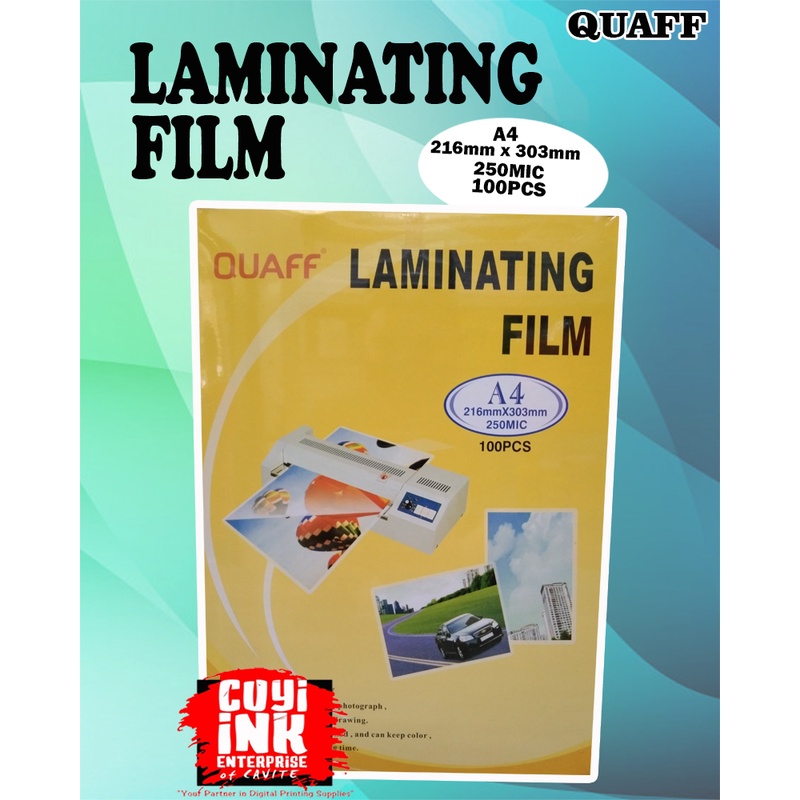 Laminating Film A4 Size 250 micron (1 ream)2021 Shopee Philippines
