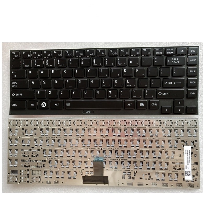 US New US English laptop keyboard Toshiba Portege R930 R935 satellite ...