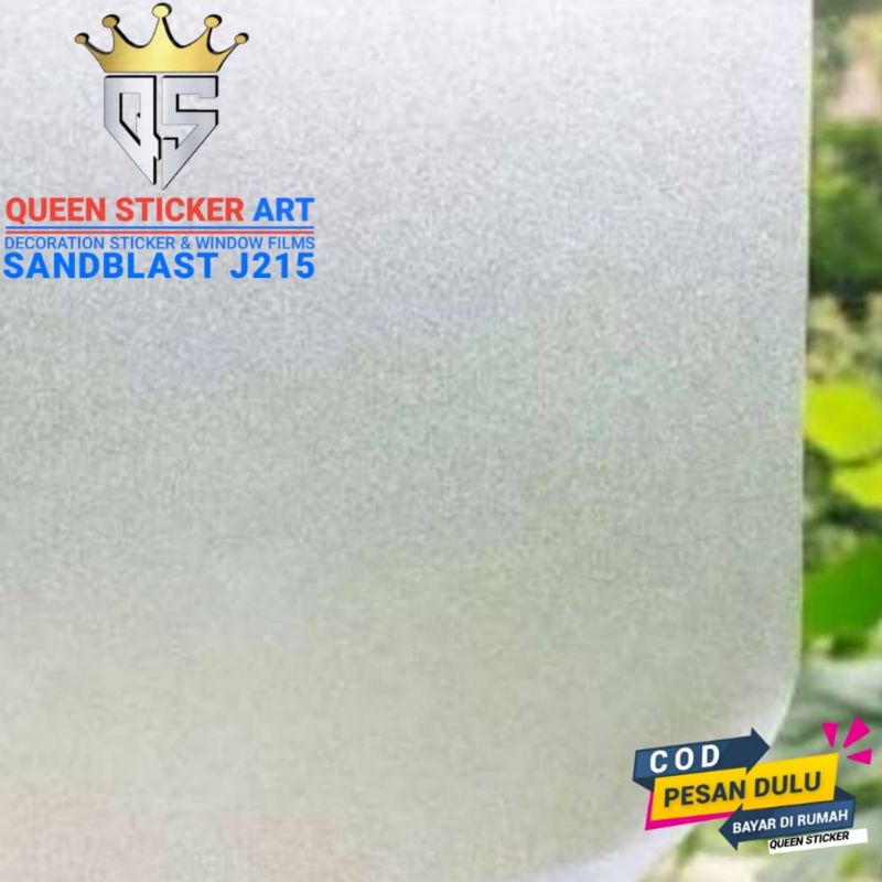 SUNBLAST SANDBLAST GLASS STICKER L 90CM | Shopee Philippines