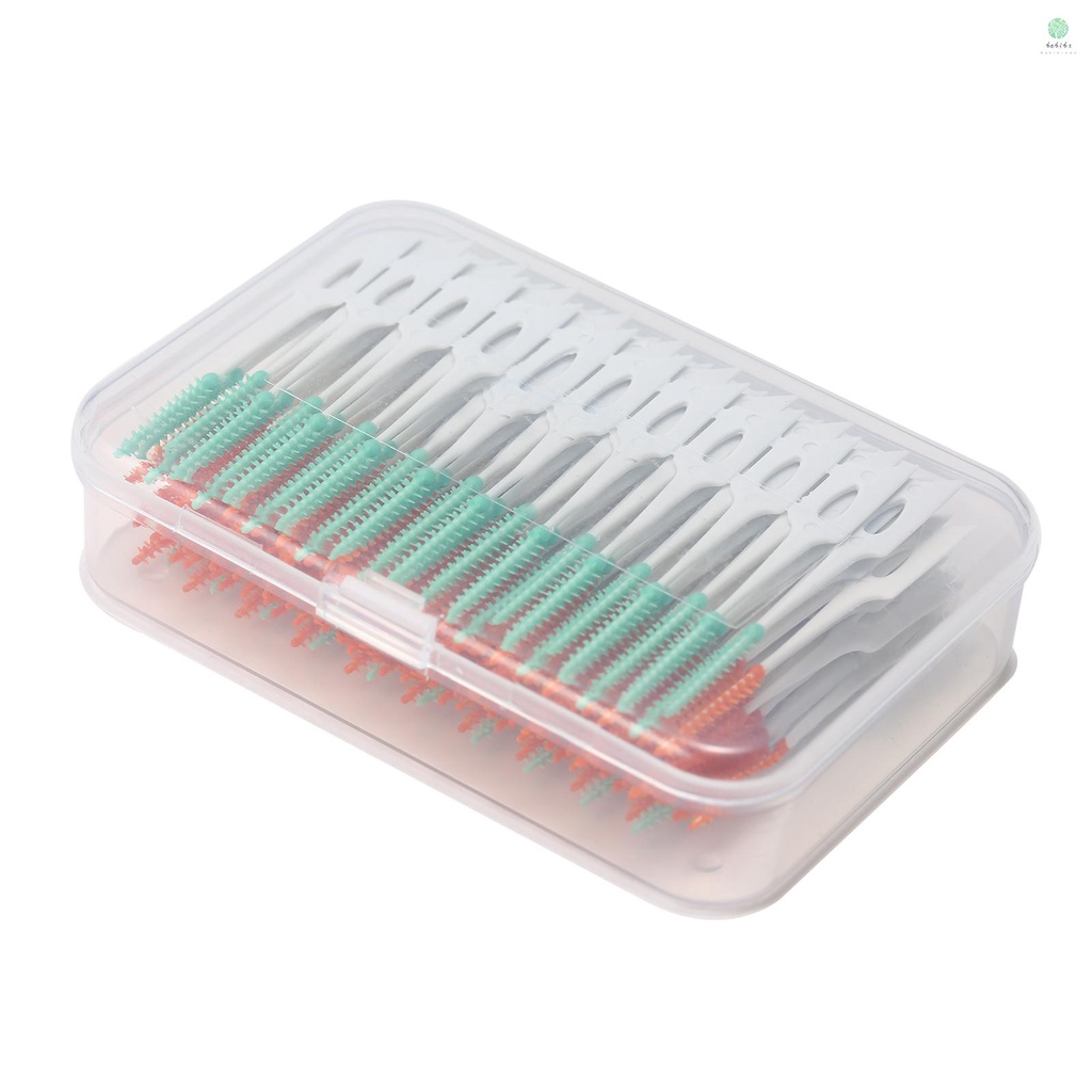 [babi] Anself 160PCS Interdental Brushes Ultra Tight Bristles Tooth