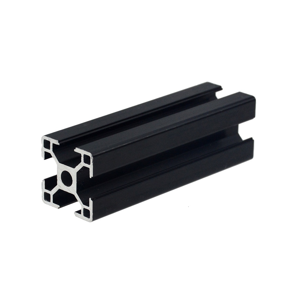 1PC BLACK 3030 European Standard Anodized Aluminum Profile Extrusion ...