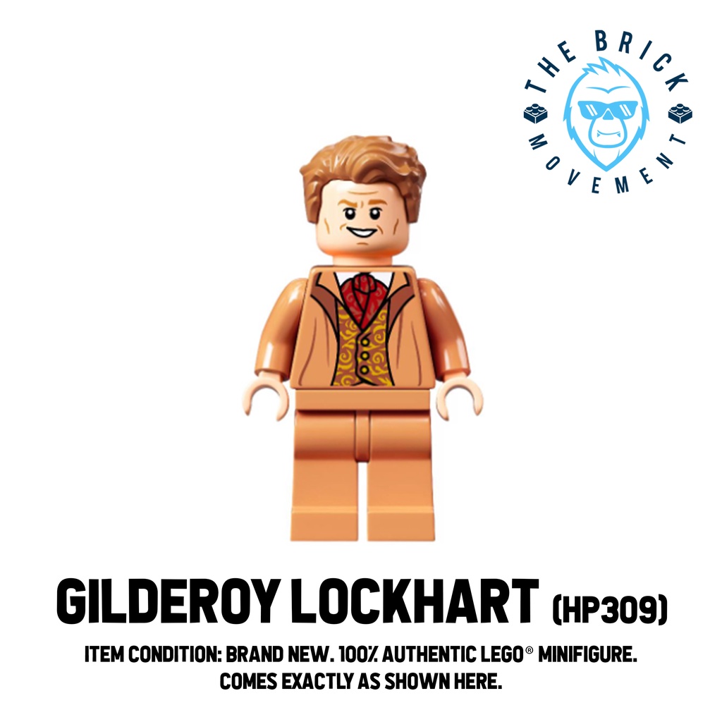 LEGO HARRY POTTER Gilderoy Lockhart Minifigure Shopee Philippines