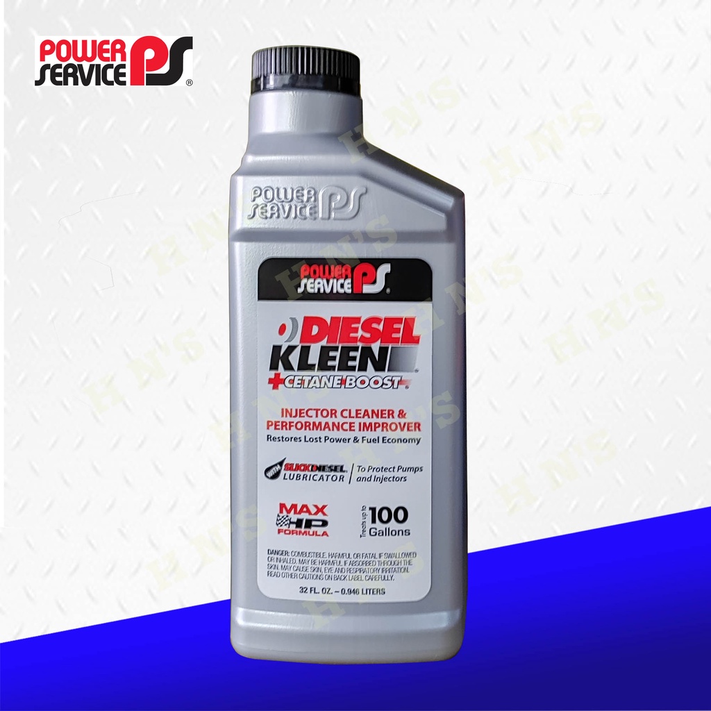 Power Service Diesel Kleen + Cetane Boost Injector Cleaner Fuel