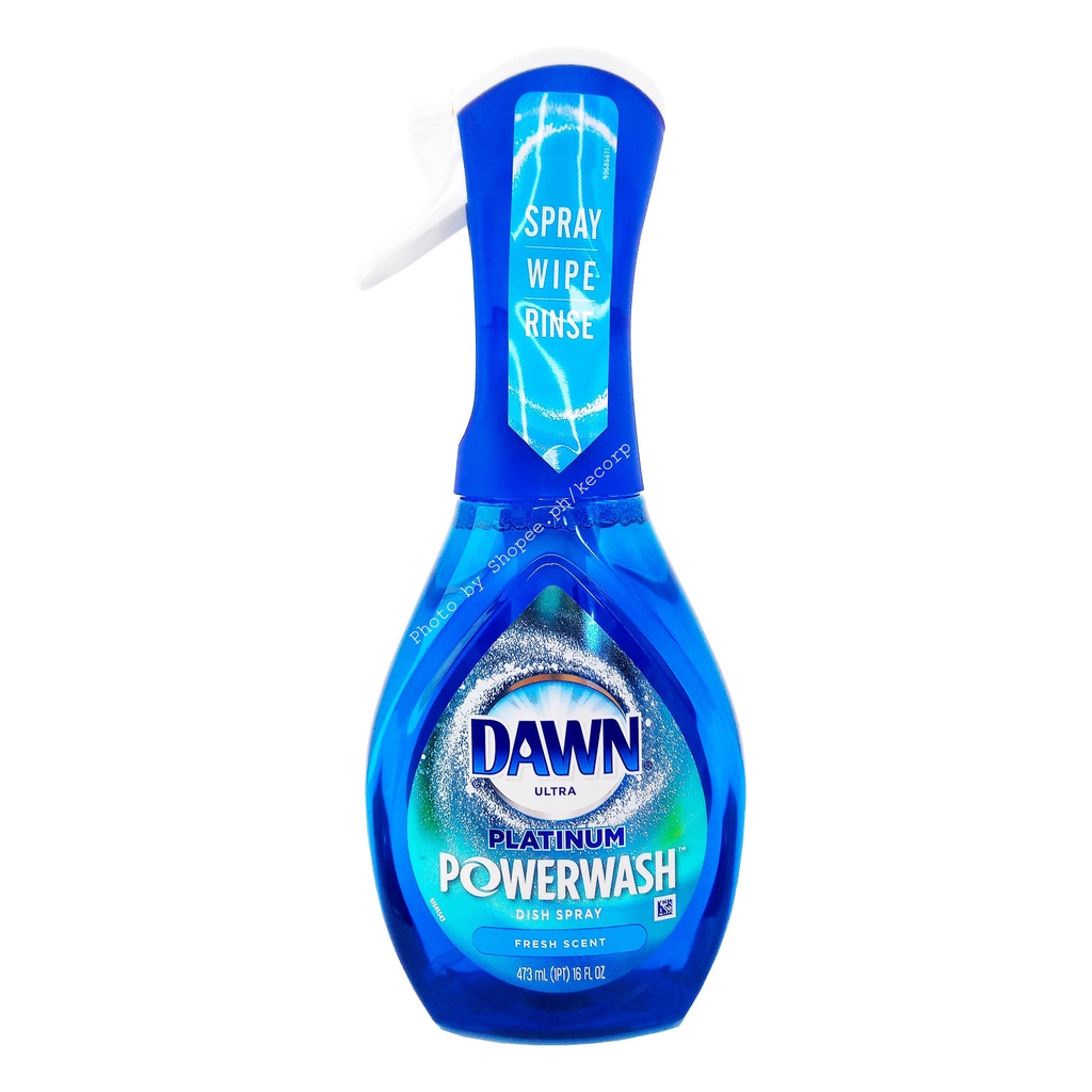 Dawn Powerwash Dish Spray Fresh Scent 16oz 473ml USA KECORP_S1 Shopee