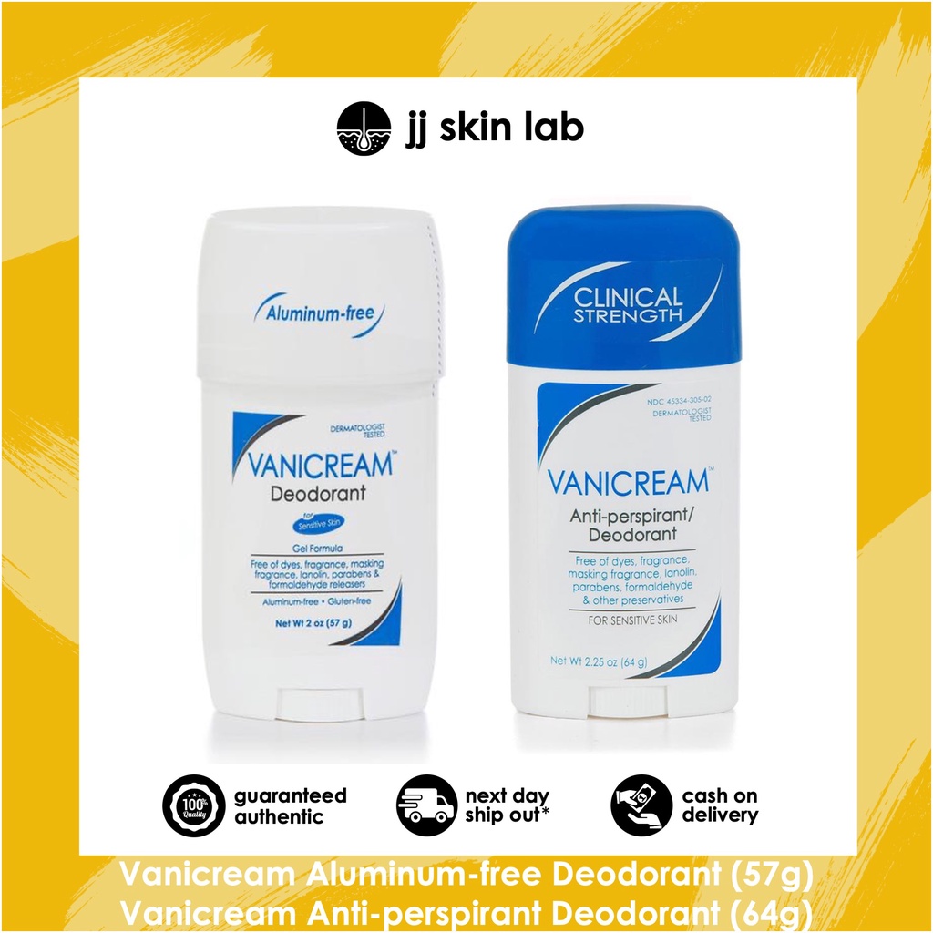 Vanicream Aluminumfree Deodorant/ Clinical Strength Antiperspirant