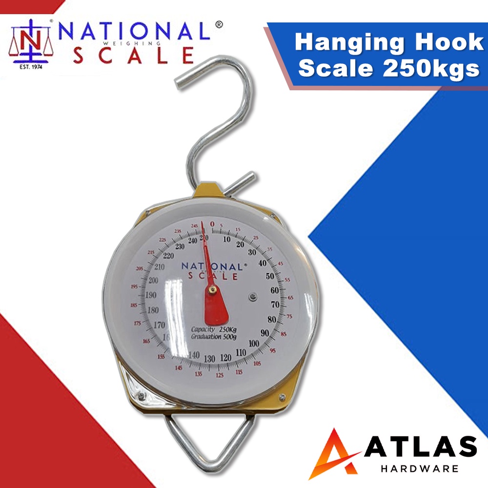 National Hanging Scale Heavy Duty High Quality 250Kg Shopee Philippines