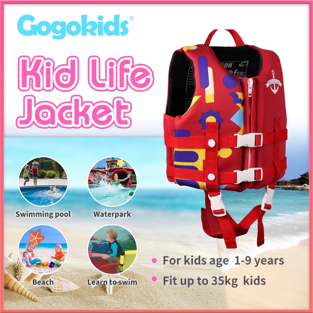 Gogokids Life Vest for Kids Swim Vest Toddler Life Jacket Kids Life ...