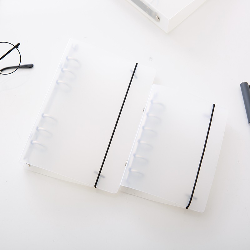 A5 b5 9 20 26 holes muji minimalist style pp binder shopee philippines