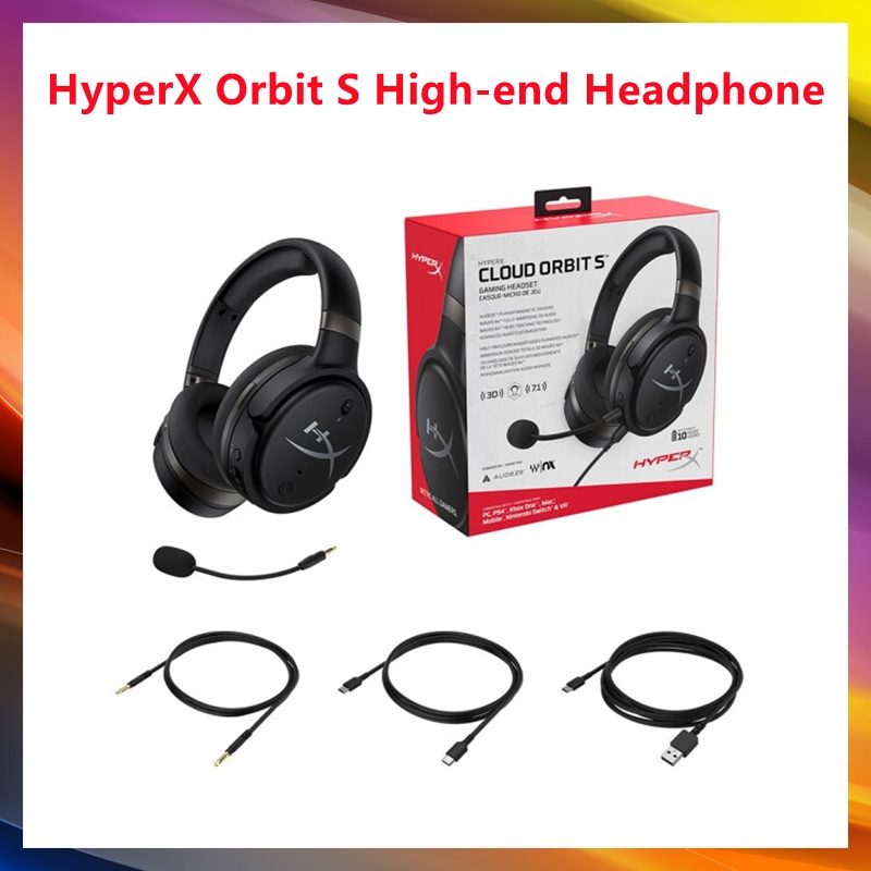 Cloud Orbit S Gaming Headset with 3D Audio & Head Tracking