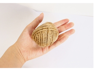 30M Thin Thread Hemp Rope Hand-decorated Braided Rope Packaging Tag Tied  Hemp Rope