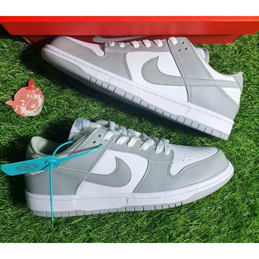 sb dunk low grey fog