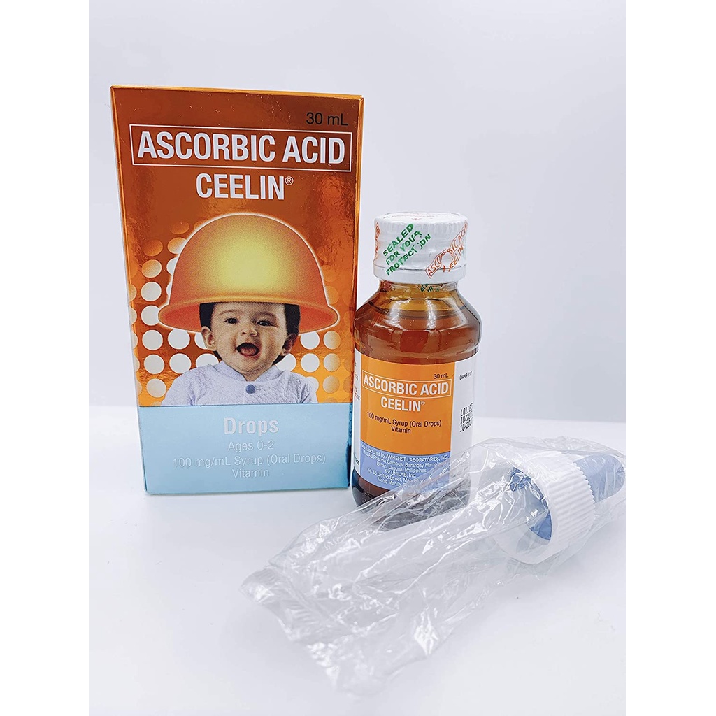 Ceelin Ascorbic Acid Oral Drops 15mL & 30mL [1 bottle] Expiration Date