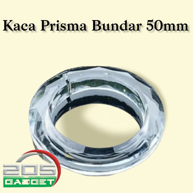 Round Crystal Prism Glass 50mm Ring Prsm Crystal Glass Photo Effect