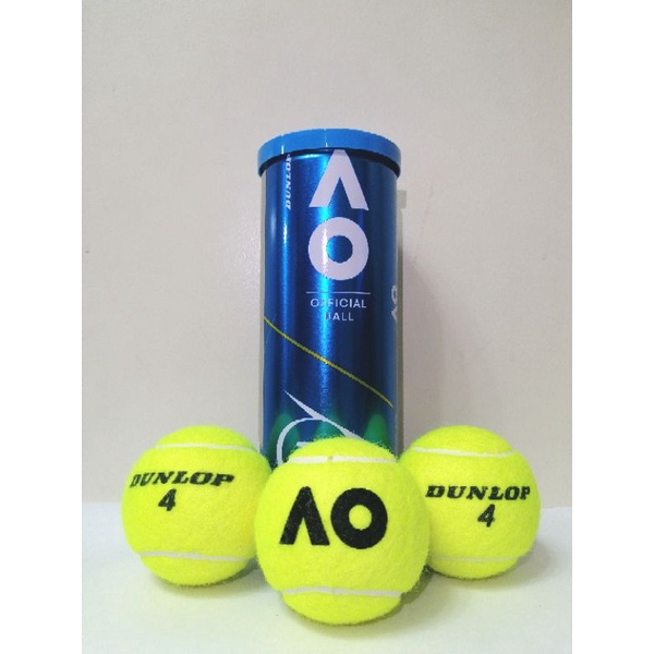 DUNLOP AO TENNIS BALL CAN 3 BALLS (1 TUBE) MVL SPORTS Shopee Philippines