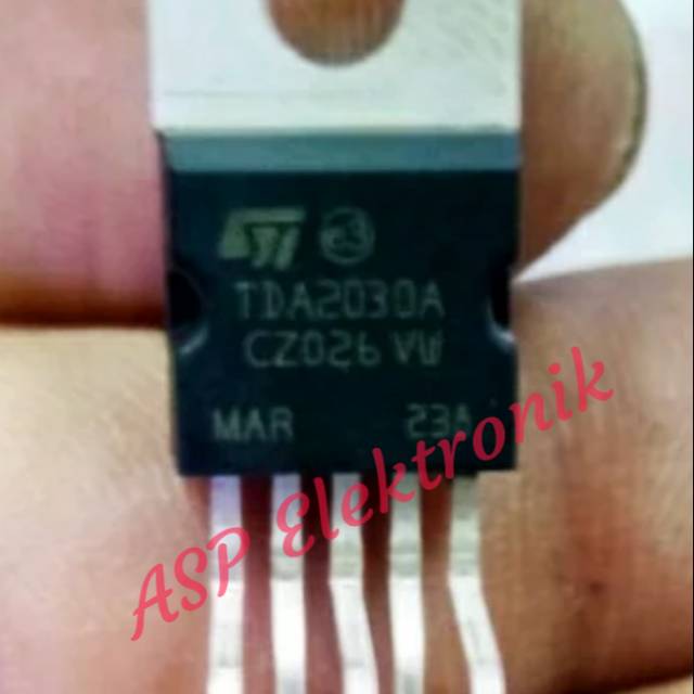 Tda2030a ST ORIGINAL IC TDA 2030A TDA2030 A AUDIO POWER AMPLIFIER AMP