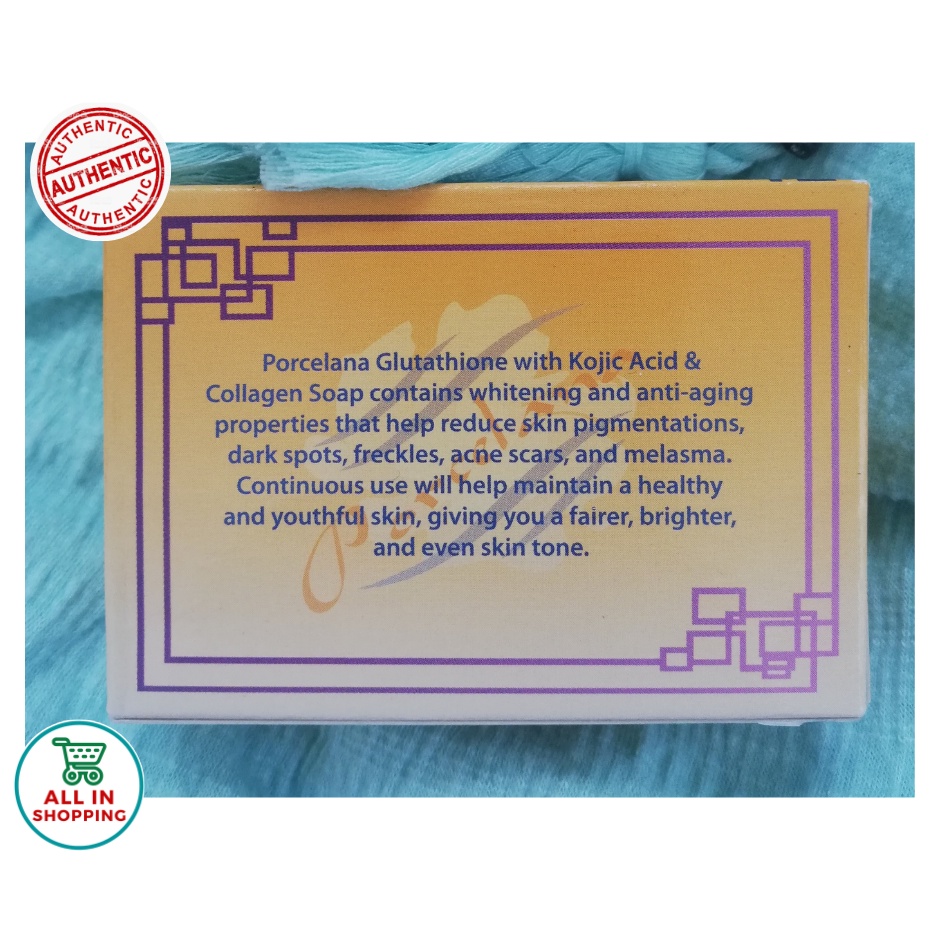 porcelana glutathione soap Porcelana with Kojic Acid & Collagen 120G | Best Price KSA Lather generously on wet skin and rinse off immediately Porcelana Glutathione with kojic Acid