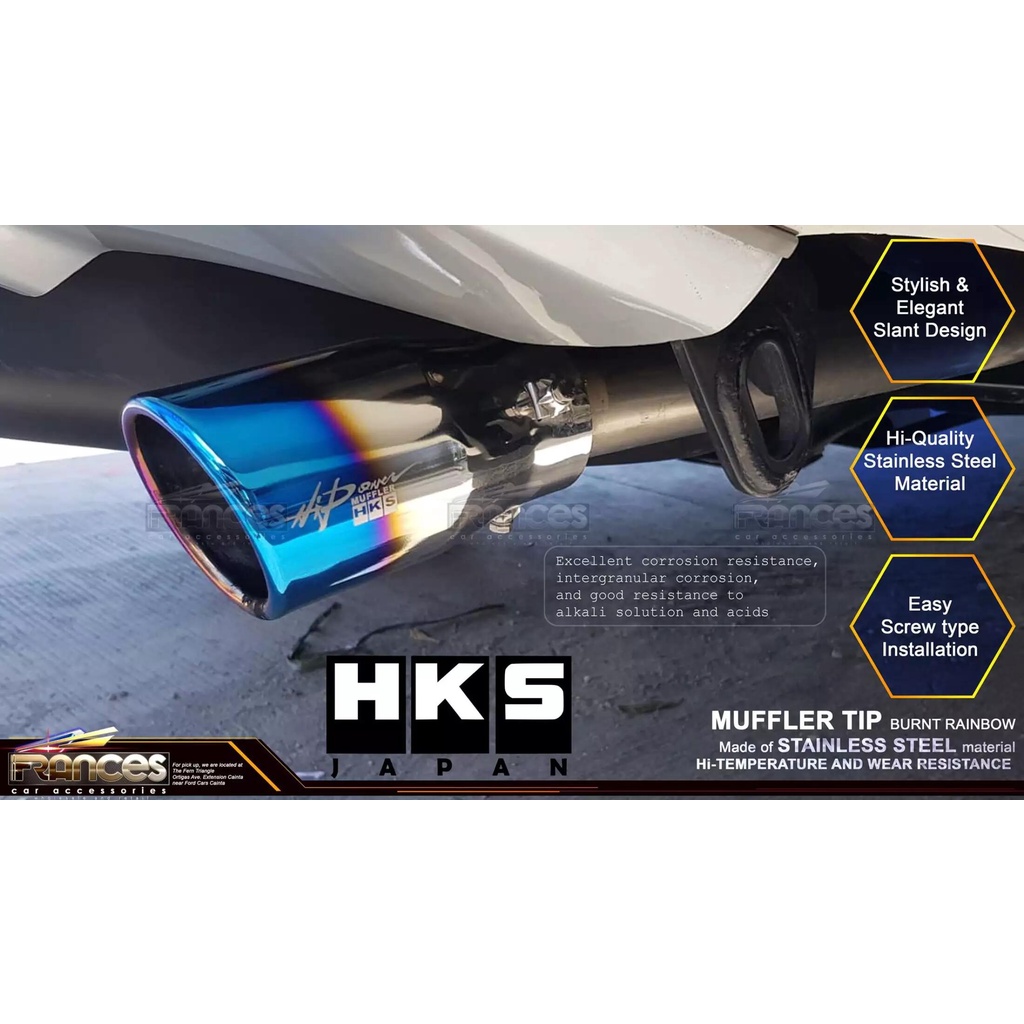 All Suv and Pick Up Original Hks Japan Made Muffler Tip Shopee